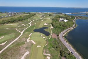 NGLA 15th Green 16th Aerial